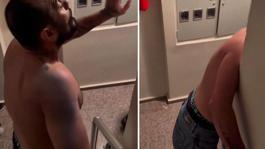 Apartmanda dehşet anları: Komşusuna sinirlenip acısını kayınpederinden çıkardı