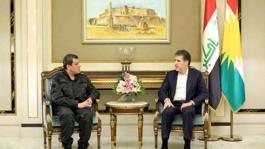 Mazlum Abdiden Barrack ve Barzaniye ziyaret