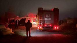 Kaynar suya benzin dökülen evde patlama meydana geldi! Yaralılar var