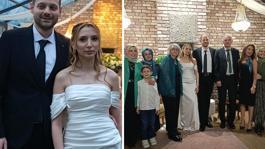 Alman damadın bayrak hassasiyeti! Davetlileri bakın nasıl karşıladı