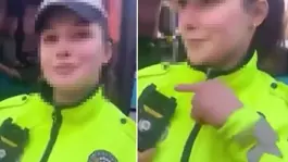 Kadın polisi kayda alıp hakaret eden otobüs şoförü gözaltına alındı