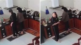 Ölüm meleğini mi gördü? Mutfakta can veren kadının son anlarına bakın