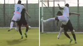 Uslanmıyor! Jhon Duran, Zenitteki ilk maçında rakip futbolcuya tokat attı