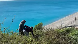 Bakımevindeki otizmli oğlu başka şehre nakledilmesin diye falezlere çıktı