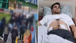 Darbedilen çocuğu kurtarmak isterken 6 yerinden bıçaklandı! Dehşet bitmedi