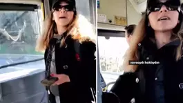 Otobüste Savcıyım deyip yolcuları tehdit eden kadın için harekete geçildi
