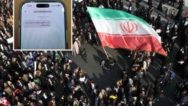 ABD tehdidi altındaki İranlıların telefonlarına esrarengiz mesaj