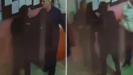 İki okul müdürüne birden saldırdı! O anlar kameralarda