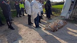 Yaşlı adam tarla komşusunu ezerek öldürdü