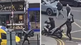 Londrada Türk kuyumcu dükkanı palalı hırsızlar tarafından soyuldu