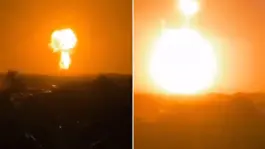 Korkulan oldu! Gökyüzü bir anda turuncuya döndü, bölge tahliye edildi
