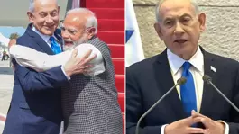 Modi ile kamera karşısına geçen Netanyahu, Osmanlıyı hedef aldı