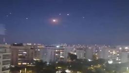 İran misilleme saldırısı başlattı! Füzeler İsrail semalarında