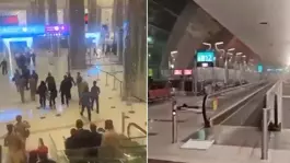 Panikle kaçtılar! Çatışmalarda Dubai Uluslararası Havalimanı vuruldu