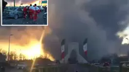 ABD ve İsrail, Tahrandaki Azadi meydanını vurdu