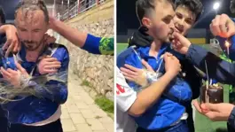 İlginç sürpriz! Daha önce gördüğünüz doğum günü kutlamalarını unutun