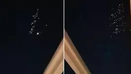 İrandan İsraile balistik füze yağmuru: Gökyüzü alev aldı