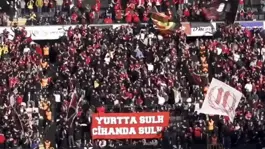 7-0 kazanıp Espana bestesiyle coştular