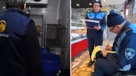 Kasapları denetleyen ekipler, gördükleri manzarayı affetmedi