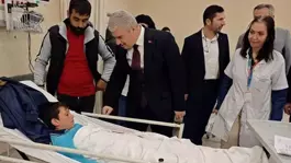 Konyada öğrenci servisiyle otobüs çarpıştı: 26 yaralı