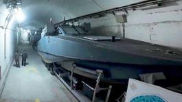 İran, Basra Körfezinde yer alan yeraltı deniz üssüne ait görüntüleri paylaştı