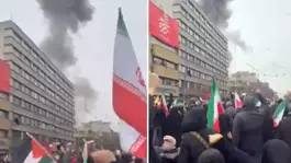 İsrailin "Vuracağız" dediği Tahrandaki miting alanı yakınında patlama