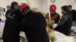 İtfaiye ekibi ameliyata girdi