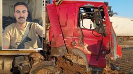 İsrail füzesinin hayattan kopardığı Fıratın öldüğü TIRın görüntüleri ortaya çıktı