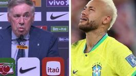 Neymar, Ancelottiye isyan etti