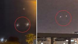 İsrailde korku dolu gece! Hizbullah roketleri böyle görüntülendi