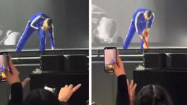 Dünyaca ünlü rapçinin konserinde açtığı bayrak olay oldu 