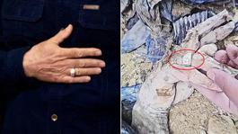 Laricaninin yüzüğünden teşhis edildi! İşte İsrailin servis ettiği görüntü