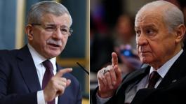 Buzlar eridi! Bahçeliden Davutoğluna telefon