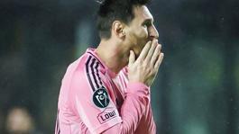 Lionel Messi 900. golünü attığı maçta kabusu yaşadı