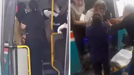 İzmirde bir kadın dolmuşta doğum yaptı