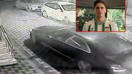 Görüntüler ortaya çıktı! Genç futbolcuyu ölüme götüren saldırıda çakarlı araç detayı