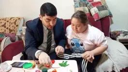 Etimesgutta down sendromlu bireyler unutulmadı