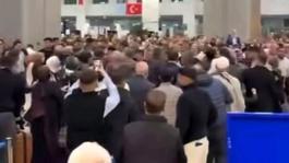 Gaziantep Havalimanından kavga ve gerginlik