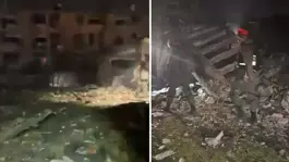 Geriye enkaz görüntüleri kaldı! İran, İsraili harabeye çevirdi