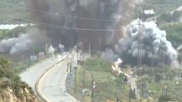 İsrail, Lübnanın güneyini kuzeyine bağlayan Kasımiye Köprüsünü bombaladı