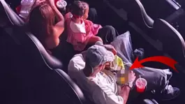 Ailesiyle sinemaya gidip kumar oynadı