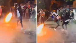 Eğlenceniz batsın! Görüntülere büyük tepki var