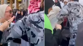 Kabe’de skandal! Türk hacı, başörtüsünden tutulup götürüldü