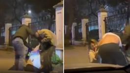 Eski sevgilisini sokak ortasında darp etti: O anlar kamerada