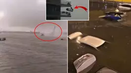 Dubai felaketi yaşıyor! Havalimanı dev bir havuza, yollar bataklığa döndü