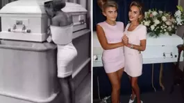 Acı mı, gösteriş mi? kızının cenazesinden paylaştığı görüntüler olay oldu!