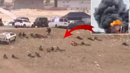 İran tesisi vurdu, sirenler çalınca İsrail askerleri panikle yere yattı