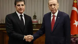Cumhurbaşkanı Erdoğan, konutuna saldırı düzenlenen IKBY Başkanı Neçirvan Barzani ile görüştü