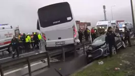 İstanbuldaki zincirleme kazada mucize! Şehit polis hayata döndü
