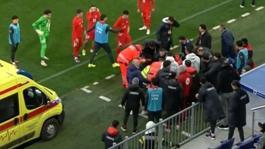 Egemen Korkmaz maç esnasında yere yığıldı! İşte son durumu